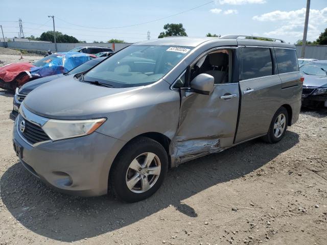 JN8AE2KP8D9065793 - 2013 NISSAN QUEST S SILVER photo 1