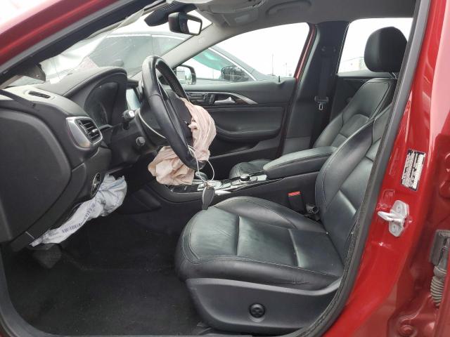 SJKCH5CR5HA022740 - 2017 INFINITI QX30 BASE RED photo 7
