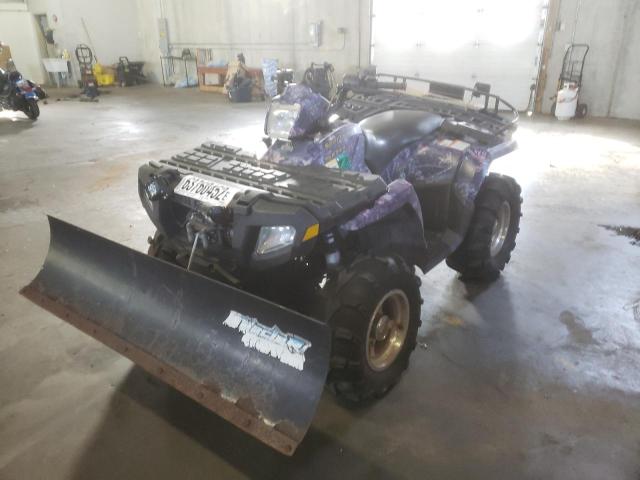 4XAMH50A46B705520 - 2006 POLARIS SPORTSMAN 500 PURPLE photo 2