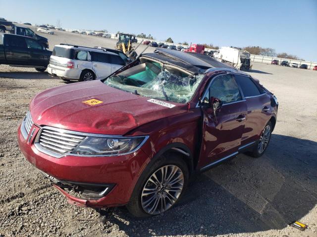 2LMPJ6LR0HBL48853 - 2017 LINCOLN MKX RESERVE RED photo 2