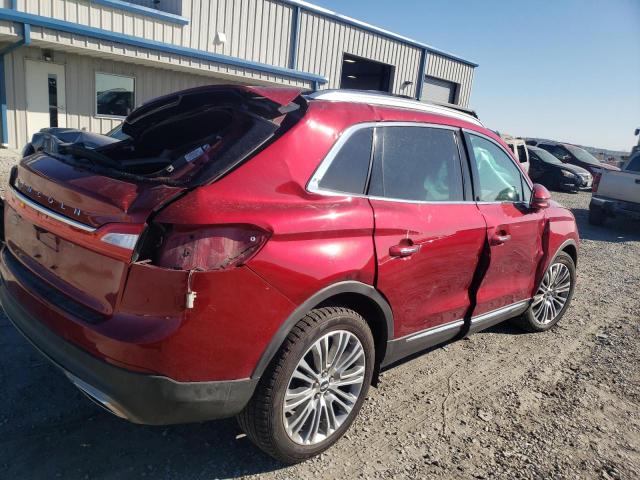 2LMPJ6LR0HBL48853 - 2017 LINCOLN MKX RESERVE Կարմիր լուսանկար 4