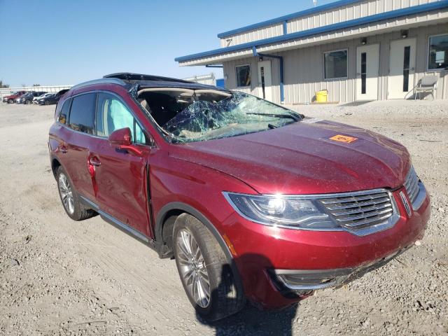 2LMPJ6LR0HBL48853 - 2017 LINCOLN MKX RESERVE RED photo 9