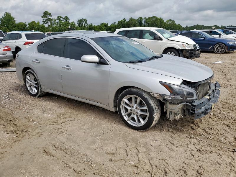 1N4AA5AP7DC823433 - 2013 NISSAN MAXIMA S SILVER photo 4