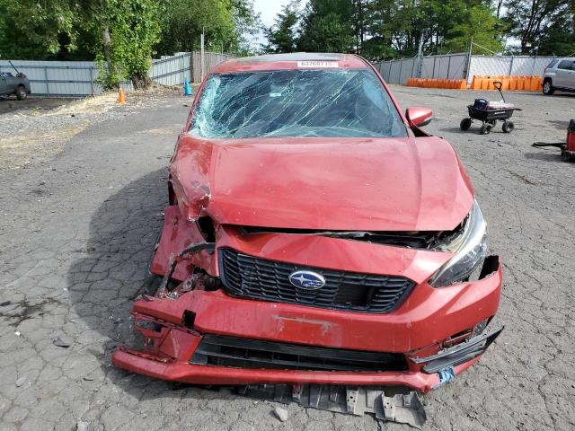 4S3GKAM63L3610460 - 2020 SUBARU IMPREZA SPORT RED photo 5
