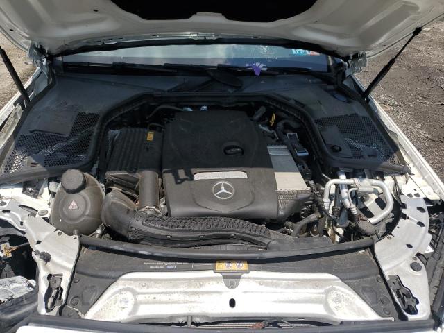 WDDWK4KB4JF722182 - 2018 MERCEDES-BENZ C 300 4MATIC WHITE photo 11
