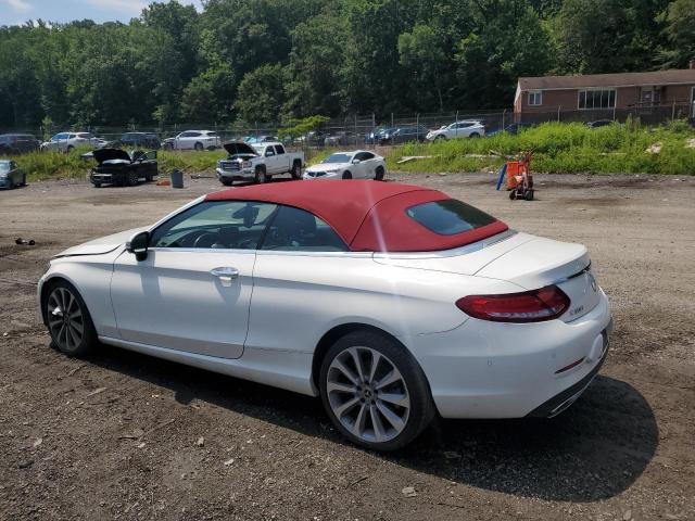 WDDWK4KB4JF722182 - 2018 MERCEDES-BENZ C 300 4MATIC WHITE photo 2