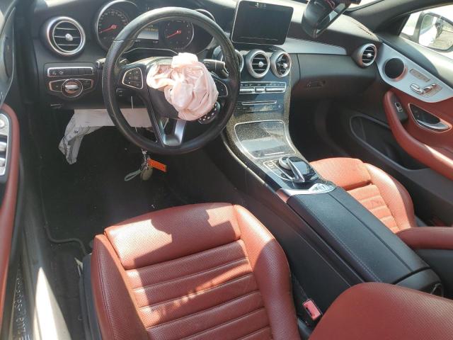 WDDWK4KB4JF722182 - 2018 MERCEDES-BENZ C 300 4MATIC WHITE photo 8