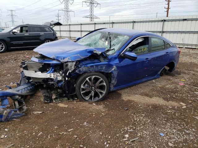 19XFC2F85ME002432 - 2021 HONDA CIVIC SPORT 蓝色 照片 1