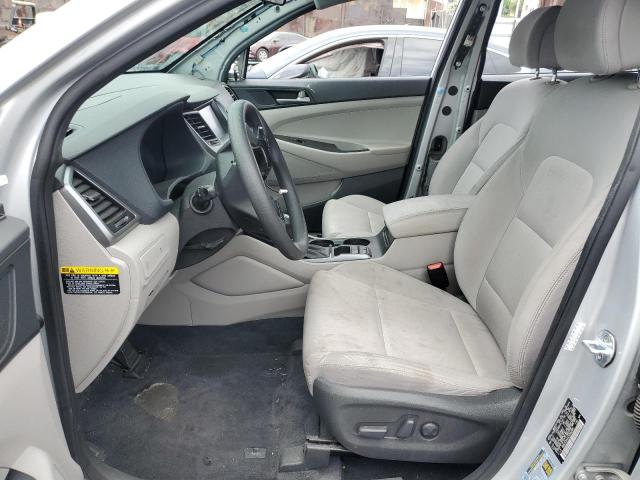 KM8J33A43JU642961 - 2018 HYUNDAI TUCSON SEL SILVER photo 7