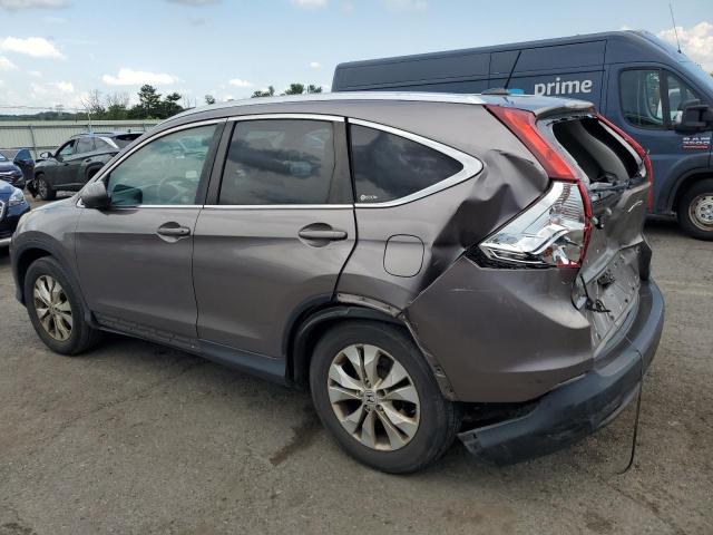5J6RM4H72CL037844 - 2012 HONDA CR-V EXL GRAY photo 2