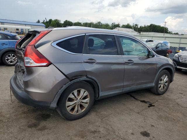 5J6RM4H72CL037844 - 2012 HONDA CR-V EXL GRAY photo 3