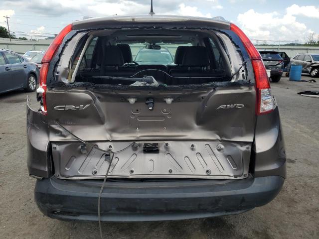 5J6RM4H72CL037844 - 2012 HONDA CR-V EXL GRAY photo 6