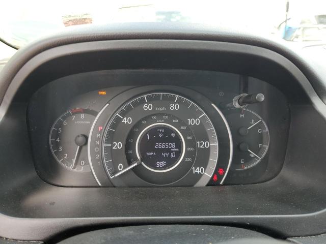 5J6RM4H72CL037844 - 2012 HONDA CR-V EXL GRAY photo 9