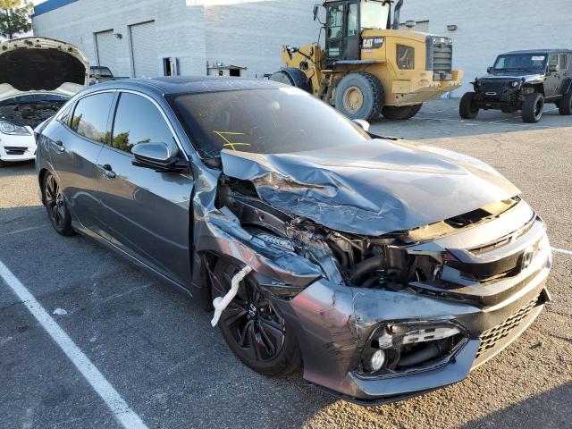 SHHFK7H72HU424242 - 2017 HONDA CIVIC EXL 灰色 照片 1