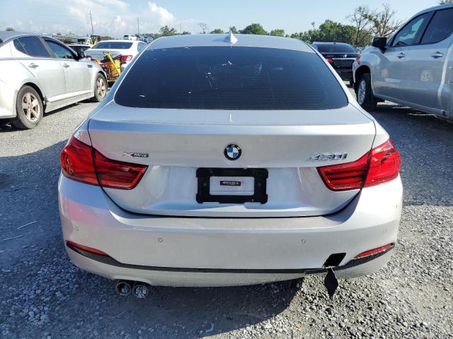 WBA4J3C55KBL06493 - 2019 BMW 430XI GRAN COUPE SILVER photo 6