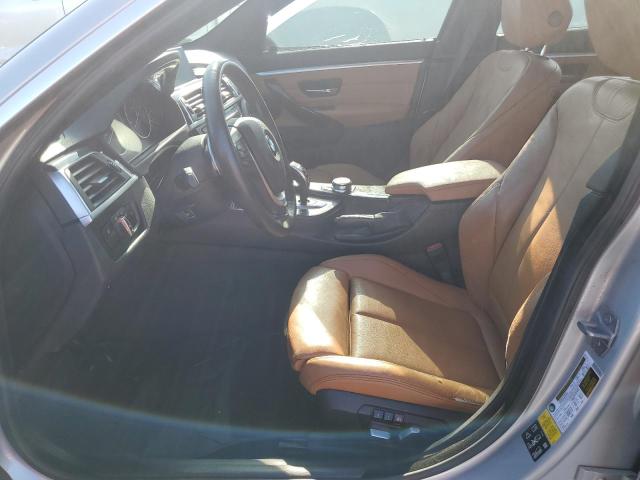 WBA4J3C55KBL06493 - 2019 BMW 430XI GRAN COUPE SILVER photo 7