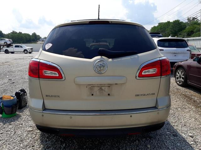 5GAKRDKD0DJ106889 - 2013 BUICK ENCLAVE CREAM photo 6