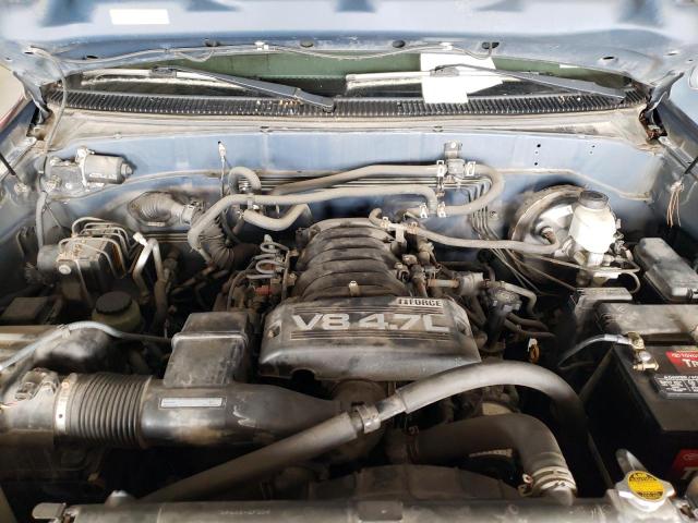 5TDBT48A96S276137 - 2006 TOYOTA SEQUOIA LIMITED BLUE photo 12