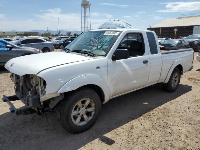 1N6DD26TX4C473117 - 2004 NISSAN FRONTIER KING CAB XE WHITE photo 1