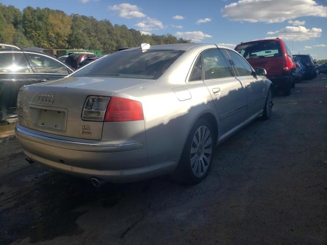 WAUML44E64N000855 - 2004 AUDI A8 L QUATTRO SILVER photo 4