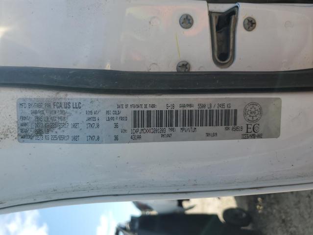 1C4PJMCXXKD201203 - 2019 JEEP CHEROKEE LATITUDE WHITE photo 13