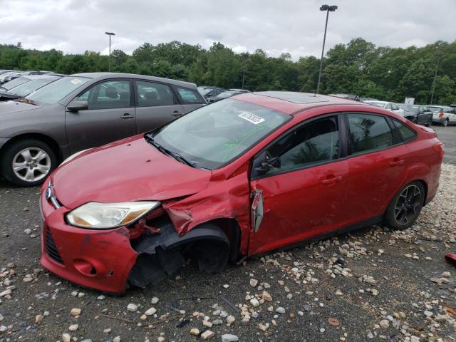 1FAHP3F24CL264601 - 2012 FORD FOCUS SE RED photo 1