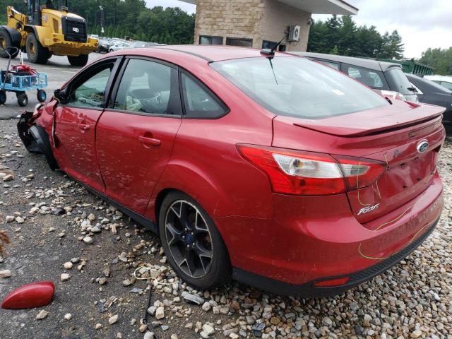 1FAHP3F24CL264601 - 2012 FORD FOCUS SE RED photo 2