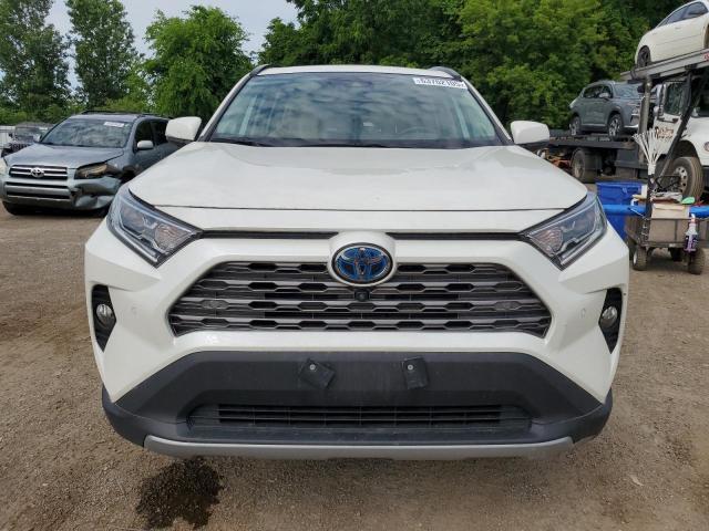 2T3DWRFV7KW042168 - 2019 TOYOTA RAV4 LIMITED أبيض صورة 5