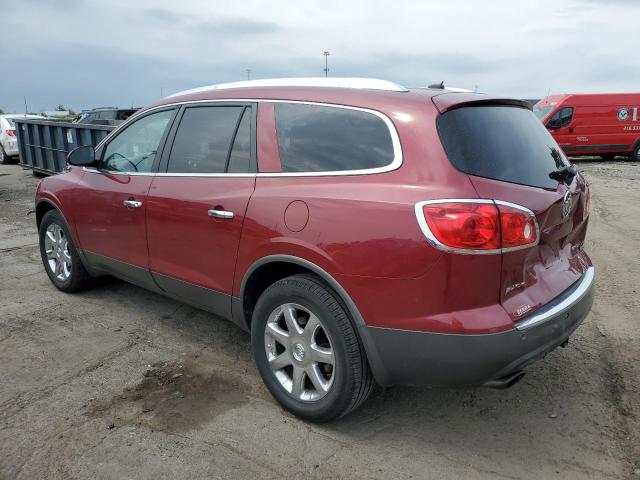 5GALRBED9AJ149711 - 2010 BUICK ENCLAVE CXL RED photo 2