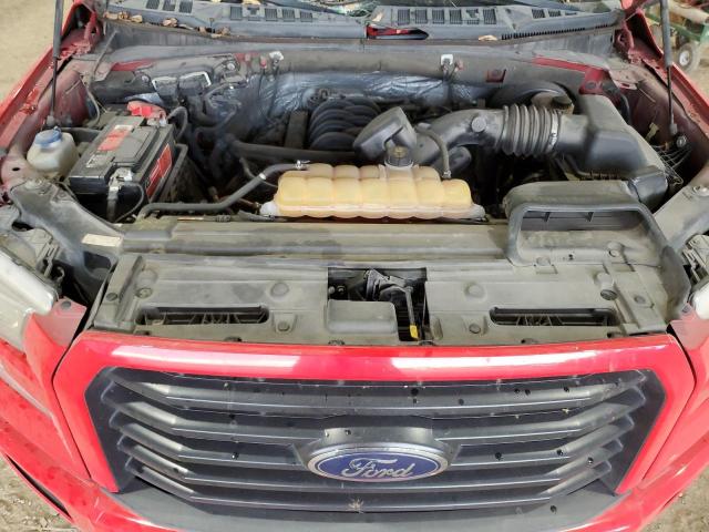 1FTEW1CF1FKD76911 - 2015 FORD F150 SUPERCREW RED photo 11