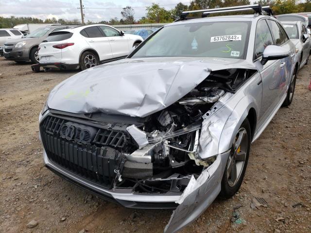 WA18NAF40JA165329 - 2018 AUDI A4 ALLROAD PREMIUM PLUS SILVER photo 2