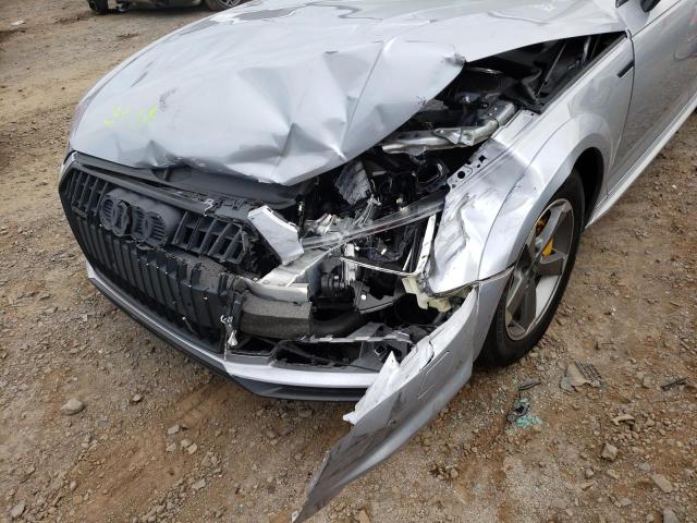 WA18NAF40JA165329 - 2018 AUDI A4 ALLROAD PREMIUM PLUS SILVER photo 9
