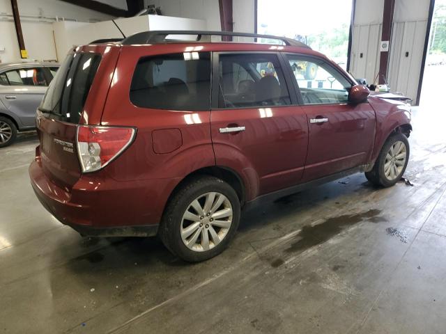 JF2SHADC9BH761417 - 2011 SUBARU FORESTER 2.5X PREMIUM MAROON photo 3