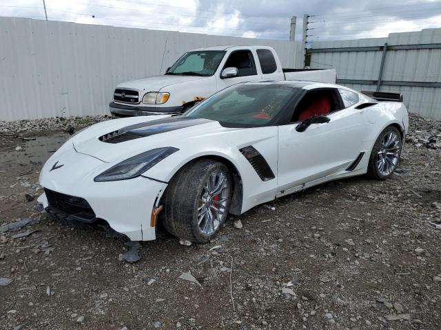 1G1YU2D62G5603605 - 2016 CHEVROLET CORVETTE Z06 3LZ WHITE photo 1