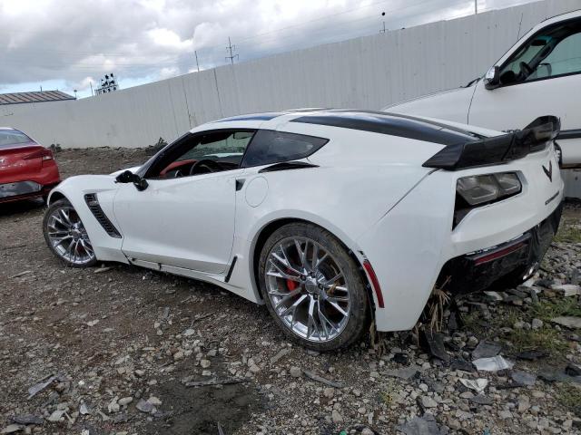 1G1YU2D62G5603605 - 2016 CHEVROLET CORVETTE Z06 3LZ WHITE photo 2