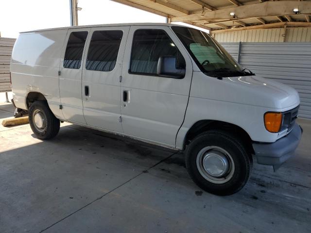 1FTNE24W16DB24071 - 2006 FORD ECONOLINE E250 VAN WHITE photo 4