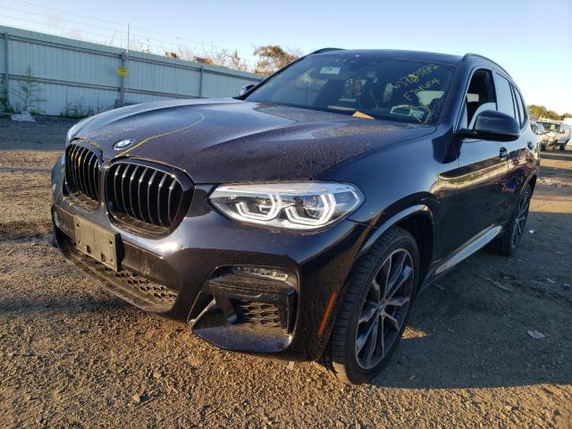 5UXTY9C00M9F24404 - 2021 BMW X3 XDRIVEM40I BLACK photo 2