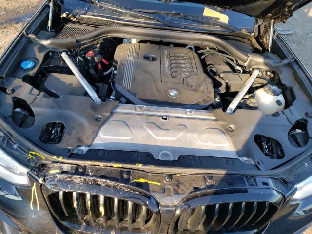 5UXTY9C00M9F24404 - 2021 BMW X3 XDRIVEM40I შავი ფოტო 7