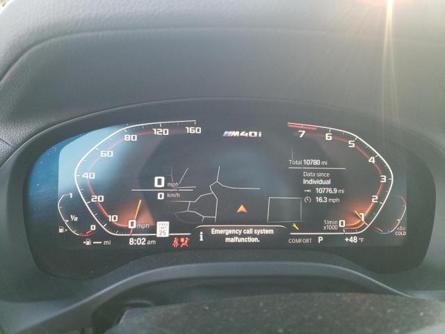 5UXTY9C00M9F24404 - 2021 BMW X3 XDRIVEM40I შავი ფოტო 8