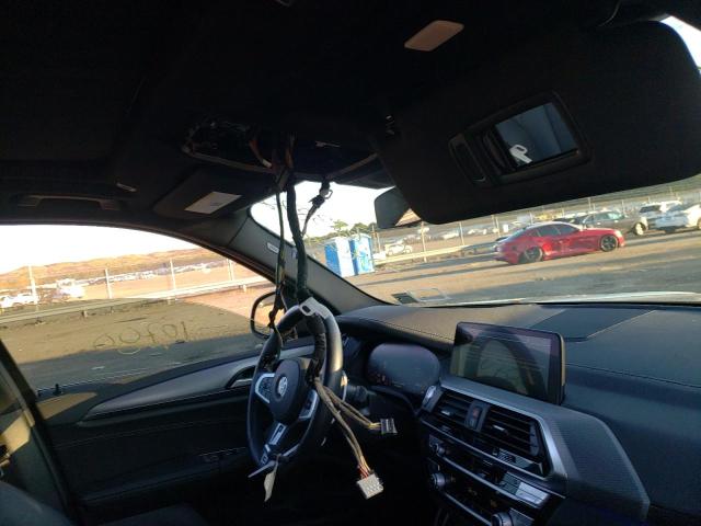 5UXTY9C00M9F24404 - 2021 BMW X3 XDRIVEM40I შავი ფოტო 9