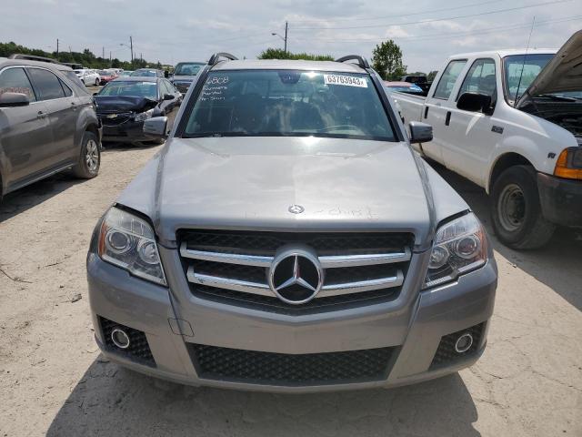 WDCGG8HBXBF560312 - 2011 MERCEDES-BENZ GLK 350 4MATIC GRAY photo 5