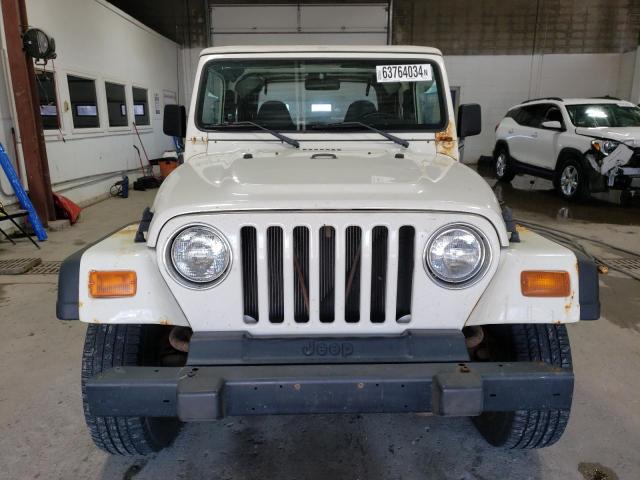 1J4FY29P1WP730640 - 1998 JEEP WRANGLER / SE WHITE photo 5