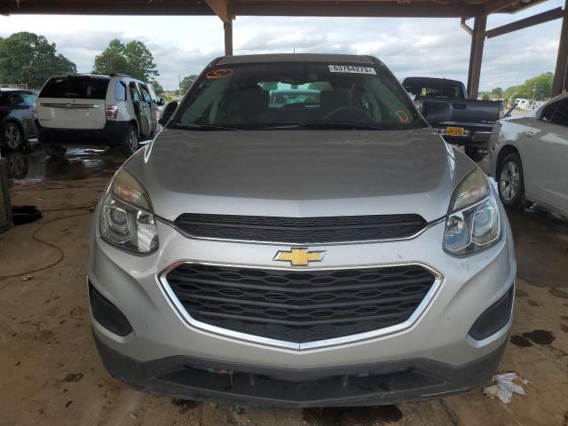 2GNALBEK7H1525484 - 2017 CHEVROLET EQUINOX LS SILVER photo 5