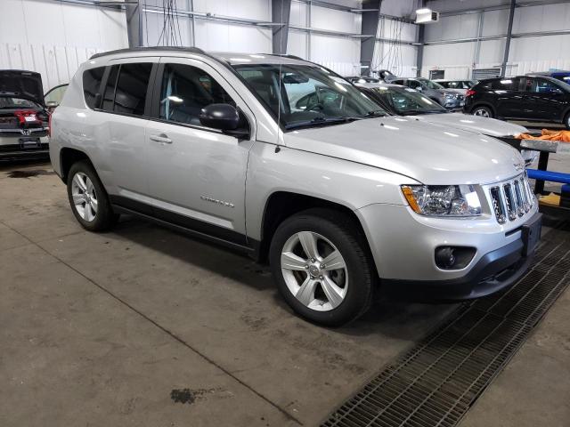 1C4NJCBB8CD651800 - 2012 JEEP COMPASS SPORT SILVER photo 4