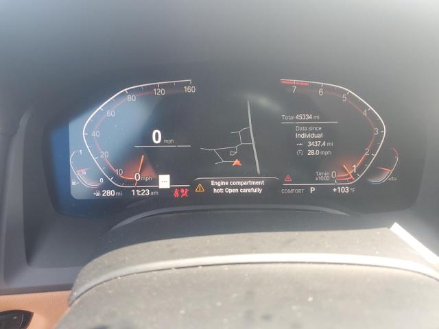 WBAGV4C07NCG86501 - 2022 BMW 840XI GRAY photo 9