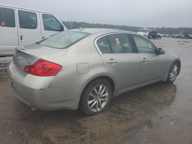 JNKBV61E38M208755 - 2008 INFINITI G35 TAN photo 3