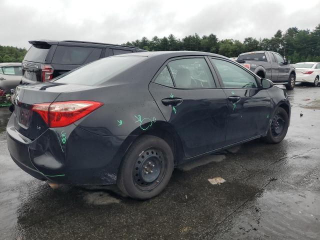 2T1BURHE8JC038424 - 2018 TOYOTA COROLLA L 黑色 照片 3