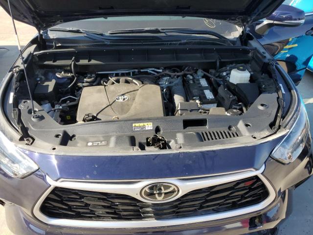 5TDGZRAH0NS110421 - 2022 TOYOTA HIGHLANDER XLE Mavi foto 11