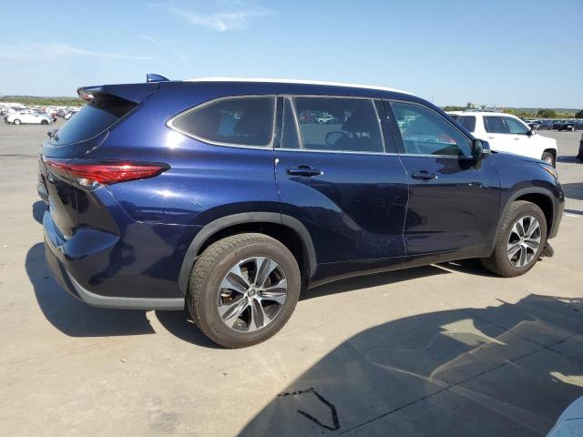 5TDGZRAH0NS110421 - 2022 TOYOTA HIGHLANDER XLE Mavi foto 3