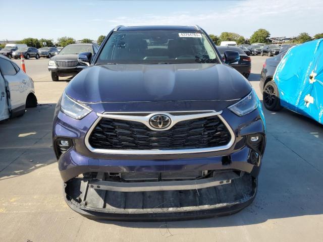 5TDGZRAH0NS110421 - 2022 TOYOTA HIGHLANDER XLE Mavi foto 5